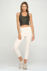 Kendall - Deep Agave Snow Leopard Compression Crop Tank