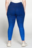 + Dark Royal Blue Ombre 7/8 Legging - Plus Size