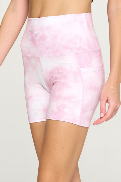 Mia Shorts - Pink Cloud w Pockets 5