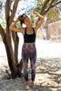 Mia -  Wet Sand - Hamsa Energy - 7/8 Legging (High-Waist) - LIMITED EDITION