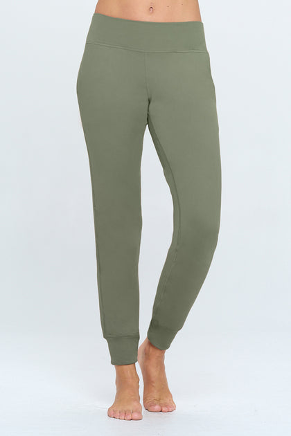 Rosy - Olive - Ultra Lightweight Joggers w Pockets