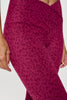 Kate - Abstract Cheetah - Cross Over - Capri Legging (High-Waist)