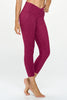 Kate - Abstract Cheetah - Cross Over - Capri Legging (High-Waist)
