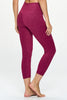 Kate - Abstract Cheetah - Cross Over - Capri Legging (High-Waist)