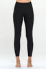 Zoey - Solid Black - No Front Seam Full-Length Legging (High-Waist)