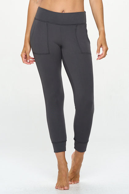 Rosy - Charcoal - Ultra Lightweight Joggers w Pockets
