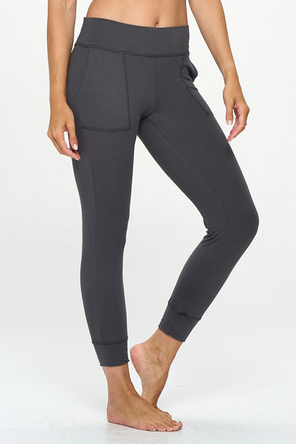 Rosy - Charcoal - Ultra Lightweight Joggers w Pockets