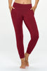 Rosy - Burgundy - Ultra Lightweight Joggers w Pockets