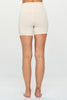 Mia Shorts - Snow White Shorts w Pockets 5" (High-Waist)