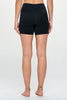 Set - Tropical Buzz & Plain Black - Cross Over Shorts w Pocket - 2 pcs