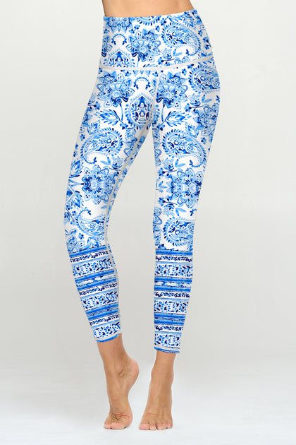 Mia -  Floral Bandana - 7/8 Legging (High-Waist) - LIMITED EDITION