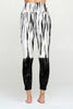 Mia  - B/W Batik Tie Dye - 7/8  Legging (High-Waist) - LIMITED EDITION