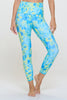 Mia -  Smudge Abstract Paint - 7/8 Legging (High-Waist) - LIMITED EDITION