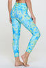 Mia -  Smudge Abstract Paint - 7/8 Legging (High-Waist) - LIMITED EDITION