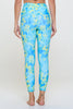 Mia -  Smudge Abstract Paint - 7/8 Legging (High-Waist) - LIMITED EDITION