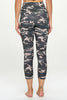 Ariana - Dove Mix Camo -  Compression Capri  (High-Waist)