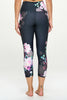 Ariana - Floral Night - Capri Legging (High-Waist)