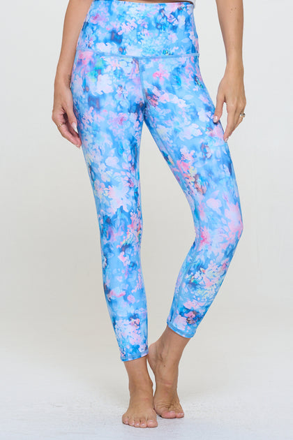 Mia -  Blurred Blossom - 7/8 Legging (High-Waist) - LIMITED EDITION