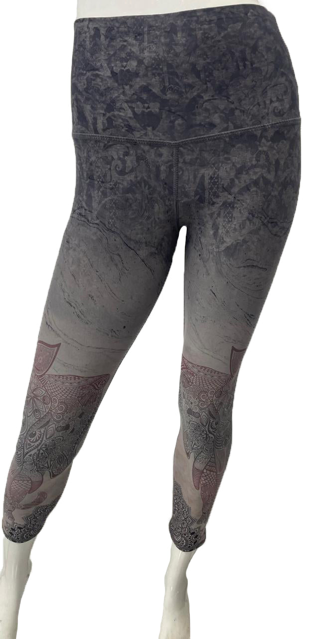 Mia Wet Sand Elephant Mandala 7 8 Legging High Waist LIMITED EVCR