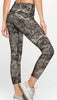 Mia -  White - Woodland Faded- 7/8 Legging (High-Waist) - LIMITED EDITION