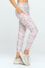 Liz - Snow Garden w Pockets 7/8 Legging**FINAL SALE**