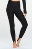 Chiara - Black-  Stirrup 7/8 Compression Legging (High-Waist)- FINAL SALE