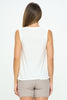 Tessa - Relax & Receive - Foil Muscle Tank (Recycled Cotton Fabric) - LIMITED EDITION