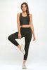 Liz - Deep Agave Snow Leopard w Pockets 7/8 Legging**SALE**