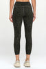 Liz - Deep Agave Snow Leopard w Pockets 7/8 Legging**SALE**