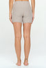Lilly - Dove - Cross Over Shorts w Pocket 5" (High-Waist)