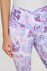 Kate - Batik Floral - Cross Over - Capri Legging (High-Waist)