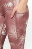 Liz - Tan Jungle w Pockets 7/8 Legging