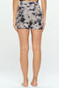 Lilly - Dove Tie Dye - Cross Over Shorts w Pocket 5" (High-Waist)