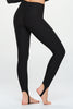 Chiara - Black-  Stirrup 7/8 Compression Legging (High-Waist)- FINAL SALE