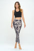 Cristina - Dove Hamsa Tie Dye Cross Over 7/8 Legging (High-Waist)