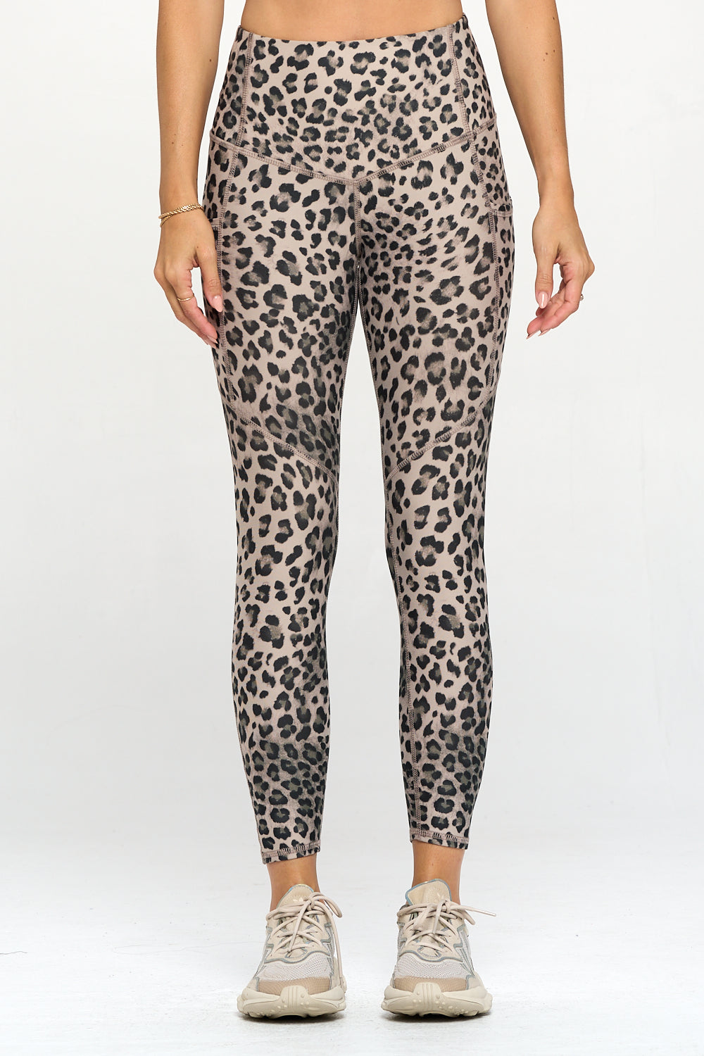 Liz - Dove Cheetah Airbrush w Pockets 7/8 Legging – EVCR
