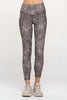 Liz - Brown Black Animal Print w Pockets 7/8 Legging**SALE**