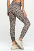 Liz - Dove Cheetah Airbrush w Pockets 7/8 Legging