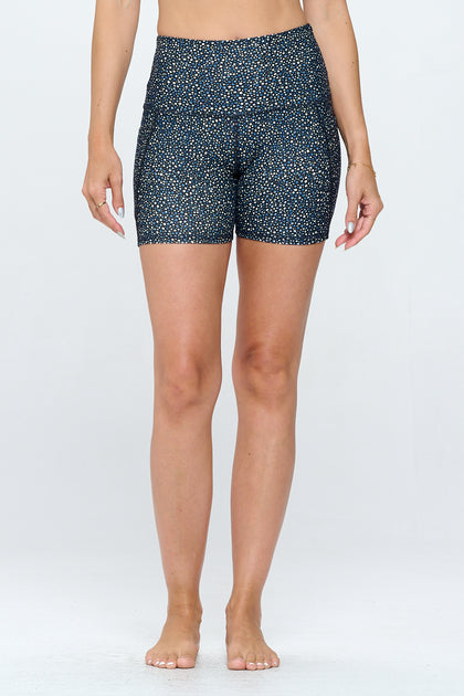 Mia Shorts - Navy Cream Secuence w Pockets 5