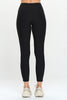 Cristina - Black - Cross Over 7/8 Compression Legging (High-Waist)