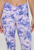 Kate - Watercolor Botanical - Cross Over - Capri Legging (High-Waist)- LIMITED EDITION