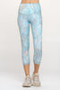 Liz Capri - Peacock Marble Glaze w Pockets Capri**Sale**