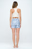 Mia Shorts - Garden Love w Pockets 5" (High-Waist)