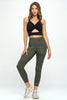 Mia - Agave Retro Swirl 7/8 Legging (High-Waist)