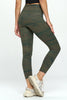 Mia - Agave Retro Swirl 7/8 Legging (High-Waist)