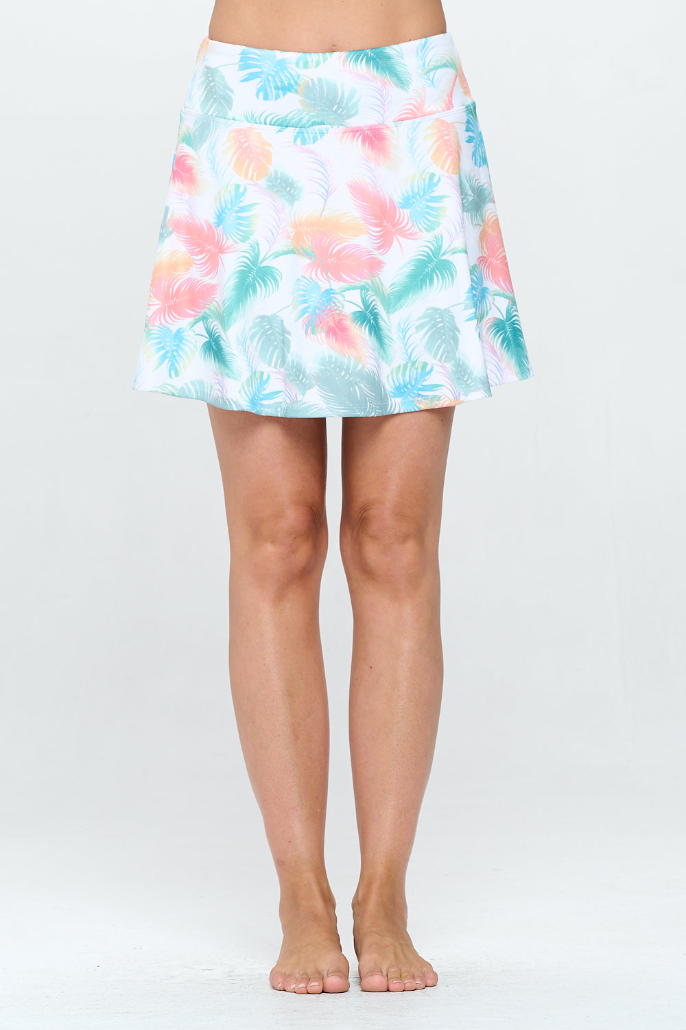 Hawai - Tropical Leaves - Rib Skirt – EVCR