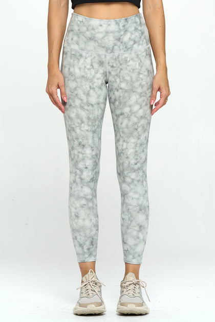 Brianna - Glacier Grey Tie-Dye Full-Length (High-Waist)