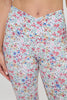Kate - Spring Floral - Cross Over - Capri Legging (High-Waist)