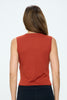 Gwen - Rust Side Knot T-shirt