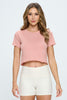 Melanie -  Baby Pink - Crop Top- LIMITED EDITION